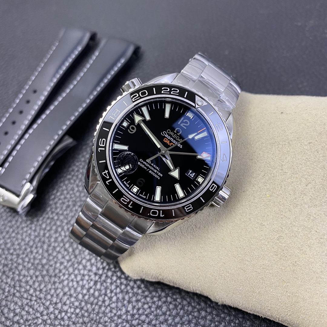 2025101510434373 - VS復刻表歐米茄 海馬海洋宇宙600米GMT 43.5MM黑盤