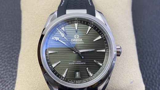 2025111115483744 520x293 - VS廠歐米茄 新品 新海馬150米系列 柚木淺綠盤高仿表