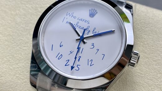 2025122612164767 520x293 - 勞力士 Who cares I』m afready pate 個性款閃電 3131機芯904L精鋼