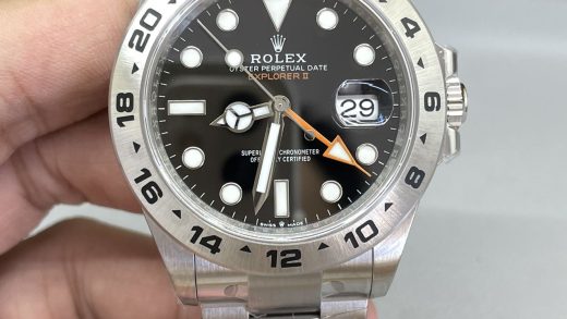 2026012508125241 520x293 - Clean新品勞力士復刻表探險家二代42mm丹東3285機芯製作而成動儲72小時做工天花板