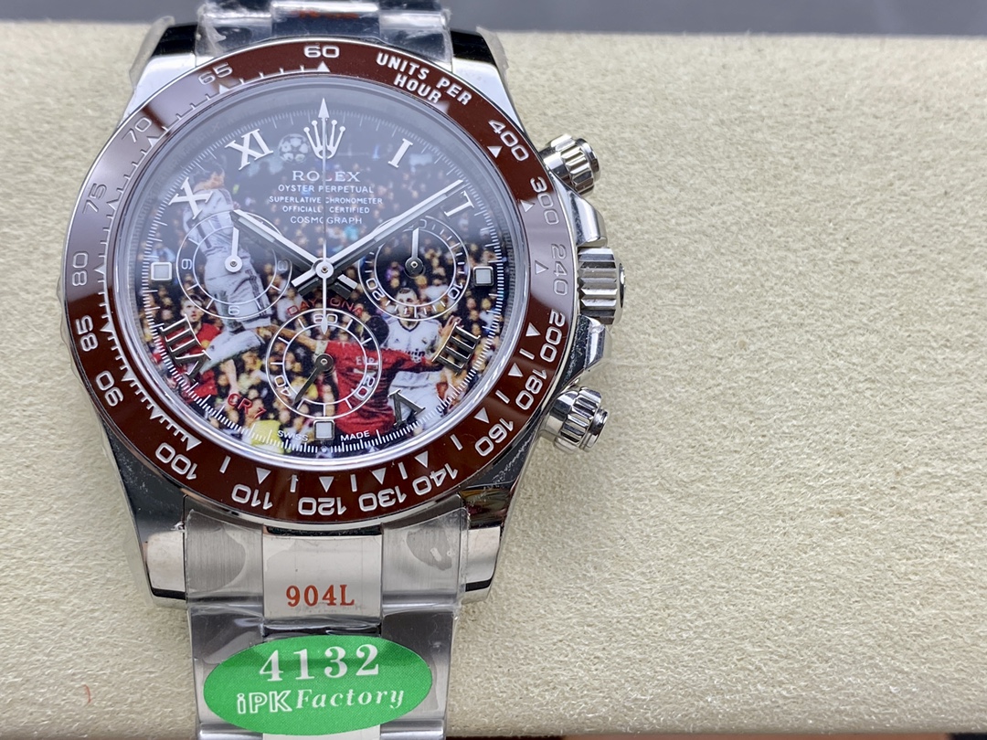 2026022116424427 - IPK 改裝定製款 勞力士迪通拿高仿表 C羅.定製改裝版、丹東4132機芯、後會有7、CR7