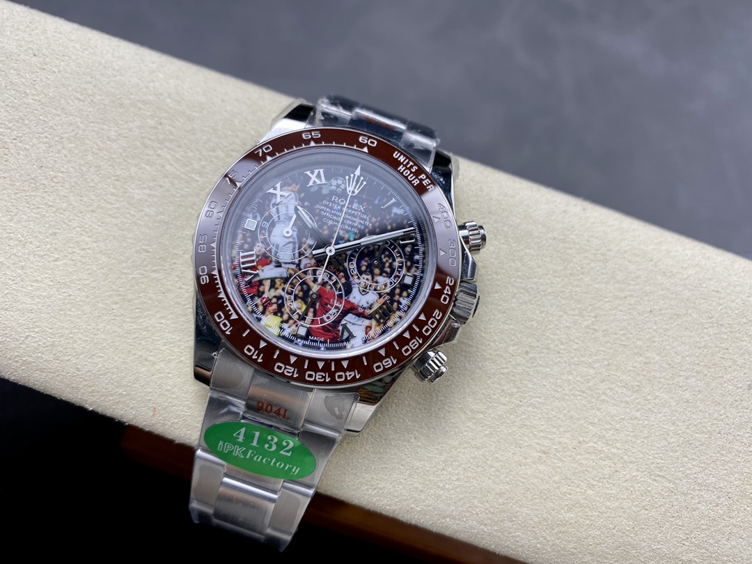 2026022116425534 - IPK 改裝定製款 勞力士迪通拿高仿表 C羅.定製改裝版、丹東4132機芯、後會有7、CR7