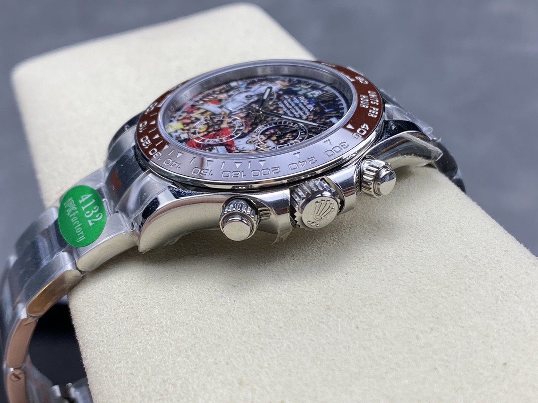 2026022116430180 - IPK 改裝定製款 勞力士迪通拿高仿表 C羅.定製改裝版、丹東4132機芯、後會有7、CR7