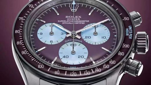 2026031016091816 520x293 - 日內瓦工匠Artisans de Genève 工作室的最新款「霞光紫」配色迪通拿頂級高仿表