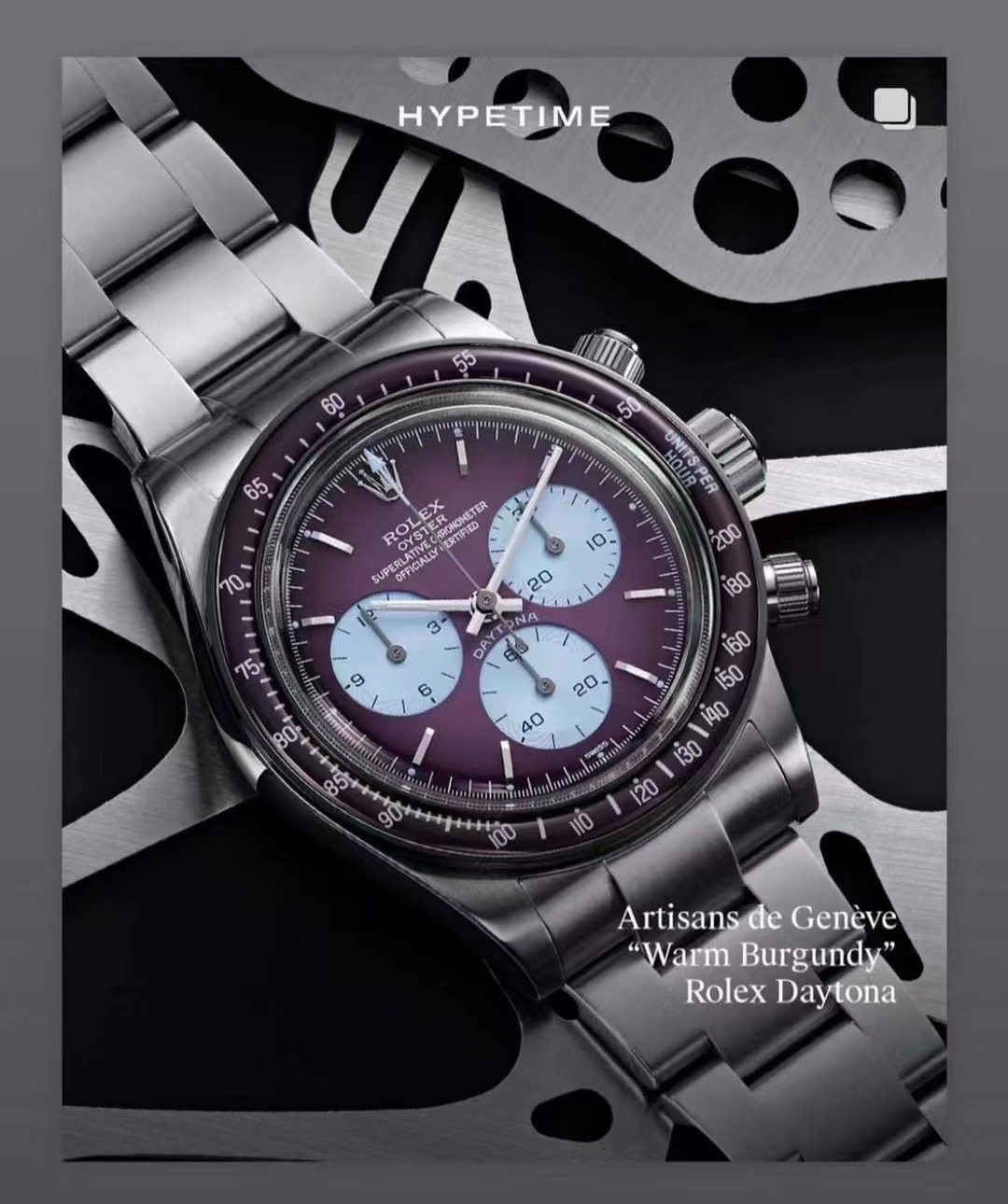 202603101610273 - 日內瓦工匠Artisans de Gen&egrave;ve 工作室的最新款「霞光紫」配色迪通拿頂級高仿表