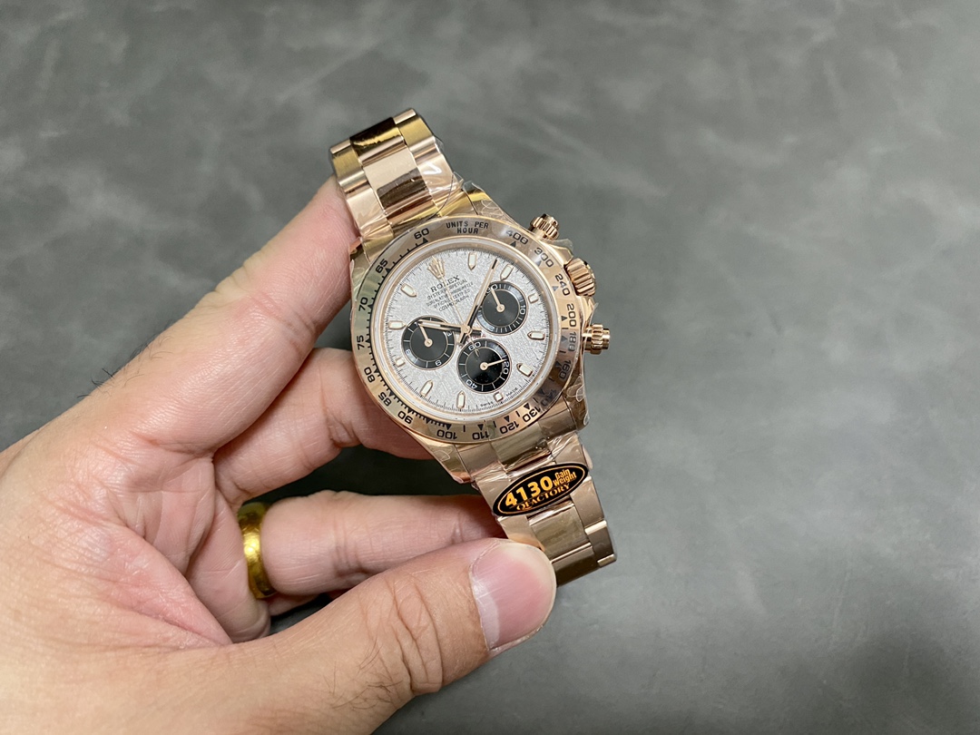 2026031910574215 - QF 配重 勞力士 迪通拿高仿表4130機芯 181g