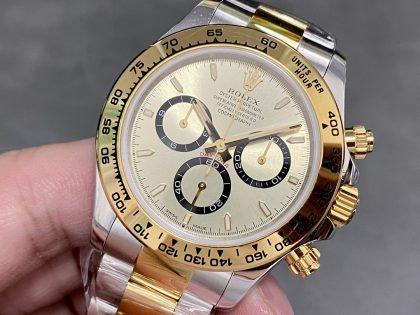 2026040715352431 420x315 - 改裝定製 18k包金 勞力士新款迪通拿高仿表4131機芯