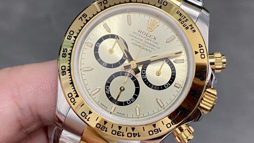 2026040715352431 520x293 - 改裝定製 18k包金 勞力士新款迪通拿高仿表4131機芯