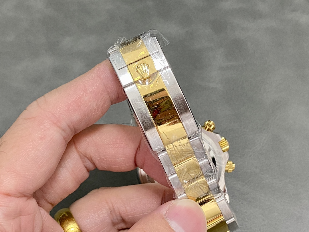 2026040715355812 - 改裝定製 18k包金 勞力士新款迪通拿高仿表4131機芯