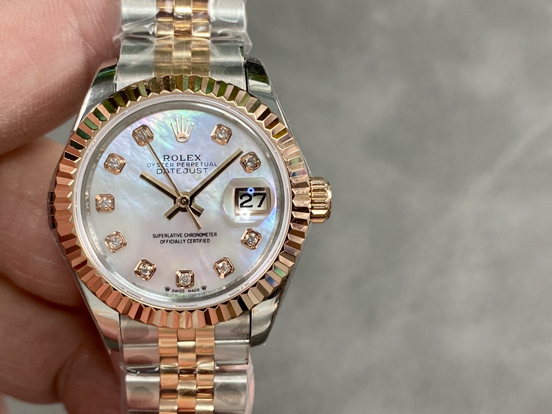 2026042809100120 - CS 勞力士頂級高仿表 瑞機671版本 日誌28mm